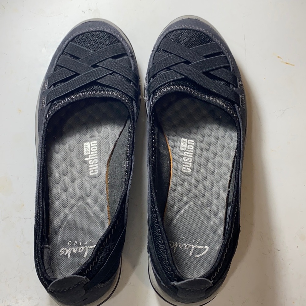 Clarks slip on shoes